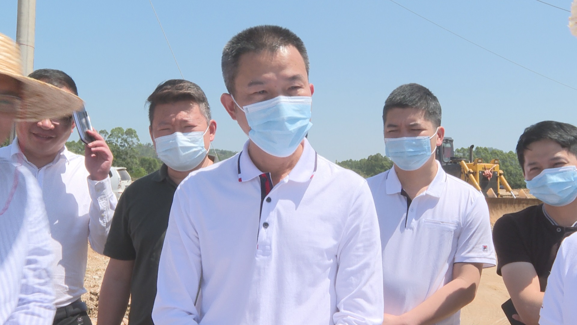 范秉康现场办公全力确保海迪时尚美都产业园项目零障碍建设